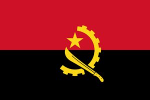 angola, flag, national flag