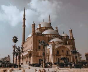 Low Angle Shot of the Mosque of Muhammad Ali