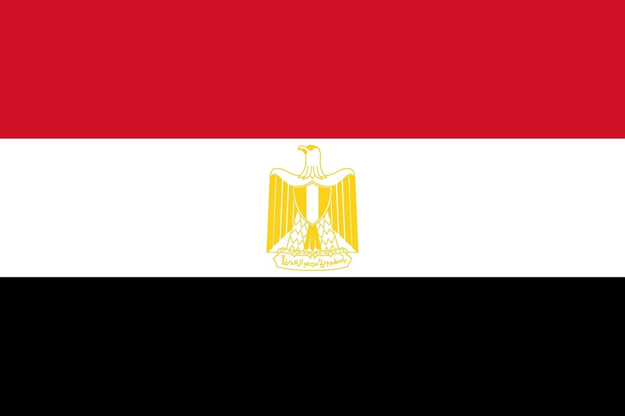 map, egypt, flag