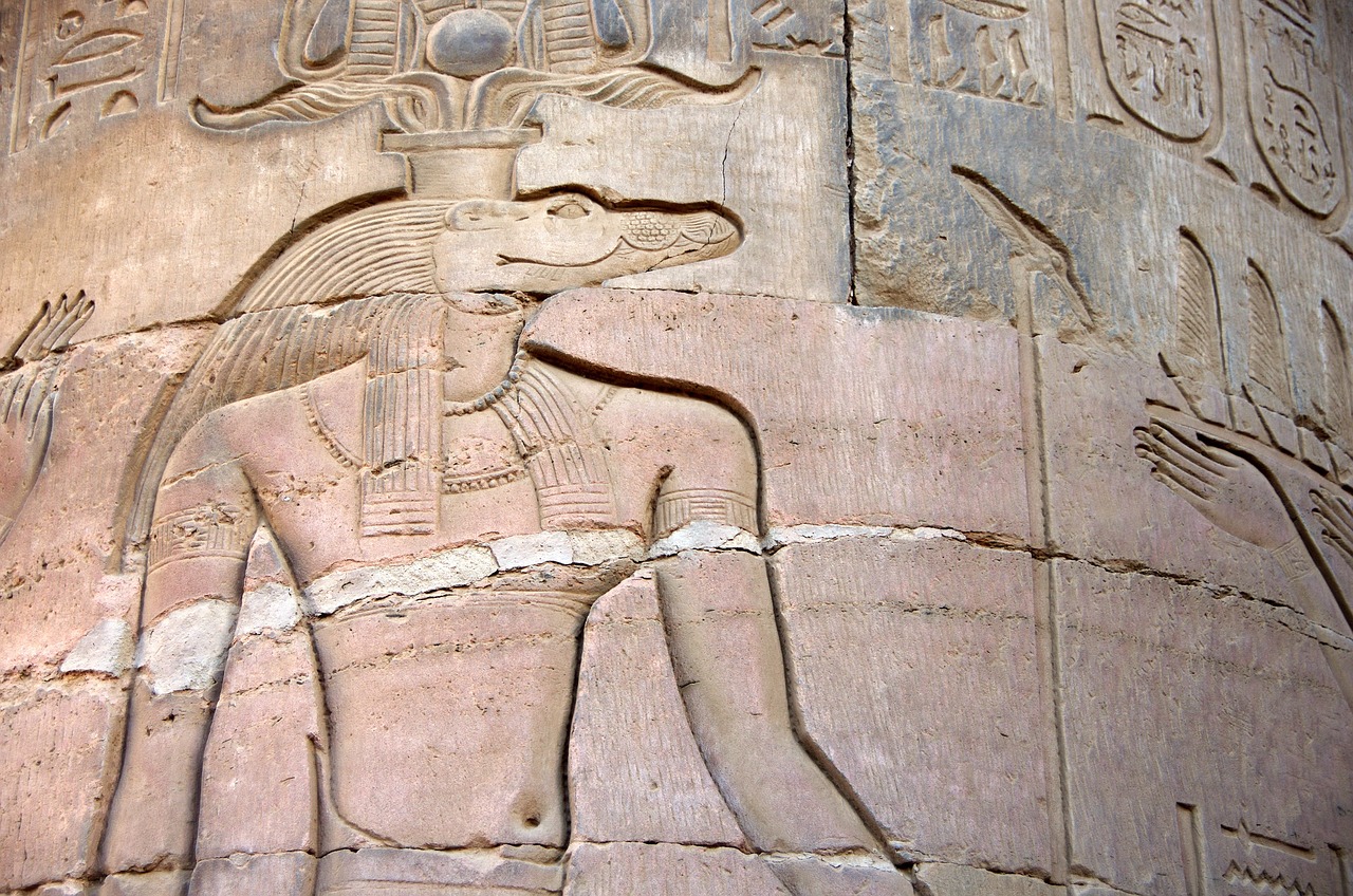 egypt, kom-ombo, temple, engraving, sobek, gods, egyptians, crocodile, sculpture, art, religion, monument, story, sacred, model, architecture, wall, travel, tourism, egypt, sobek, sobek, sobek, sobek, sobek, crocodile, crocodile